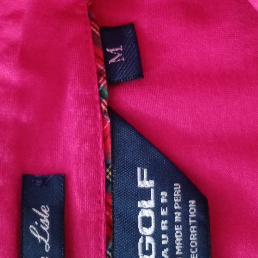 💓VTG Polo Golf💓 - Fuchsia "Vintage Isle" S/S Polo - Picture 4 of 13